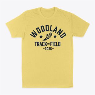 Woodland School Track and Field Classic Dad T-Shirt