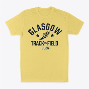 Glasgow High School Track and Field Classic Dad T-Shirt