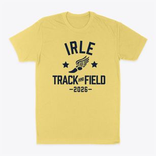 R L Irle Elementary School Track and Field Classic Dad T-Shirt