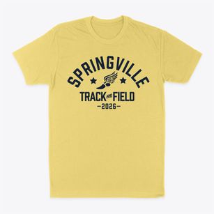 Springville Elementary School Track and Field Classic Dad T-Shirt