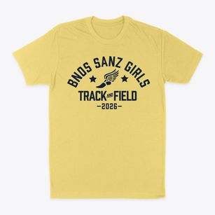 Bnos Sanz Girls School Track and Field Classic Dad T-Shirt