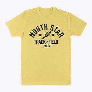 North Star Elementary School Track and Field Classic Dad T-Shirt