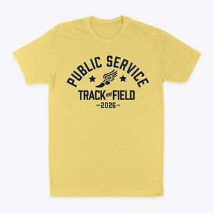Public Service High School East New York Track and Field Classic Dad T-Shirt