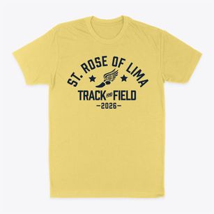 Saint Rose Of Lima School Track and Field Classic Dad T-Shirt