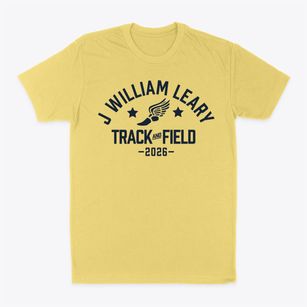 J William Leary Junior High School Track and Field Classic Dad T-Shirt