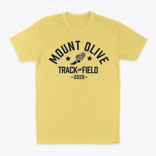 Mount Olive Elementary School Track and Field Classic Dad T-Shirt
