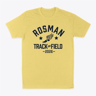Rosman Elementary School Track and Field Classic Dad T-Shirt