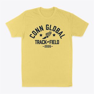 Conn Global Communications Magnet School Track and Field Classic Dad T-Shirt