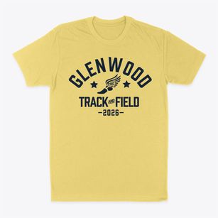 Glenwood Elementary School Track and Field Classic Dad T-Shirt