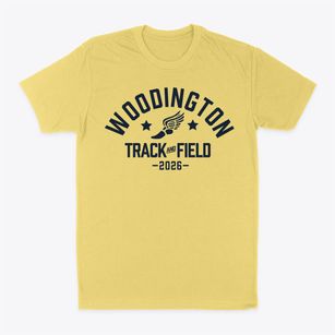 Woodington Middle School Track and Field Classic Dad T-Shirt