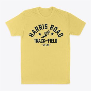 Harris Road Middle School Track and Field Classic Dad T-Shirt