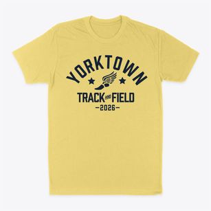 Yorktown Middle School Track and Field Classic Dad T-Shirt
