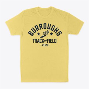 Burroughs Elementary School Track and Field Classic Dad T-Shirt