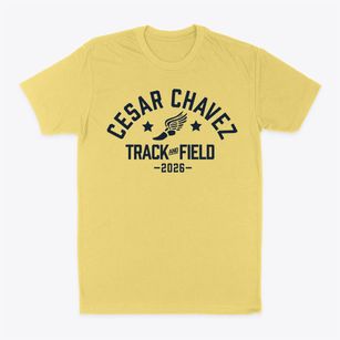 Cesar Chavez Middle School Track and Field Classic Dad T-Shirt