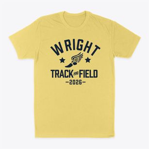 Wright Elementary School Track and Field Classic Dad T-Shirt