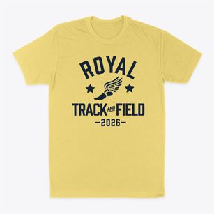 Royal High School Track and Field Classic Dad T-Shirt
