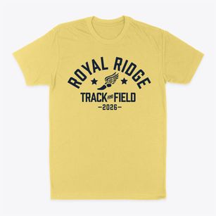 Royal Ridge Elementary School Track and Field Classic Dad T-Shirt