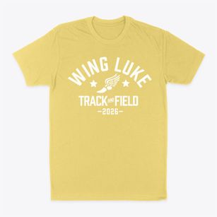 Wing Luke Elementary School Track and Field Classic Dad T-Shirt