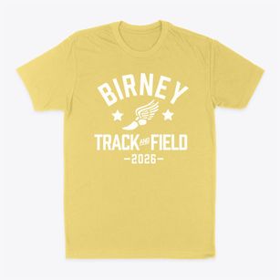 Birney Elementary School Track and Field Classic Dad T-Shirt