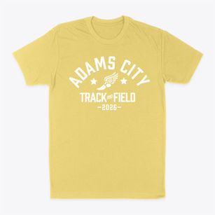 Adams City Middle School Track and Field Classic Dad T-Shirt