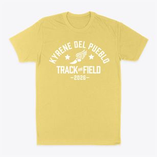 Kyrene Del Pueblo Middle School Track and Field Classic Dad T-Shirt