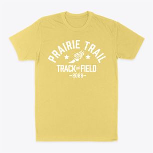 Prairie Trail Middle School Track and Field Classic Dad T-Shirt