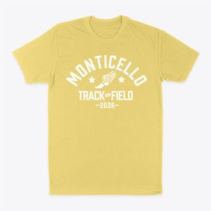 Monticello High School Track and Field Classic Dad T-Shirt