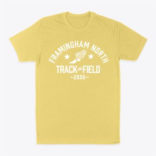 Framingham North High School Track and Field Classic Dad T-Shirt
