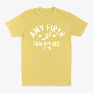 Amy Firth School Track and Field Classic Dad T-Shirt