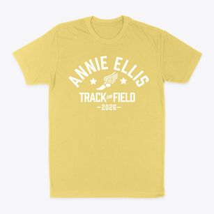 Annie Ellis Elementary School Track and Field Classic Dad T-Shirt