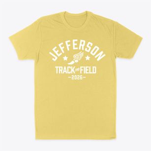 Jefferson High School Track and Field Classic Dad T-Shirt