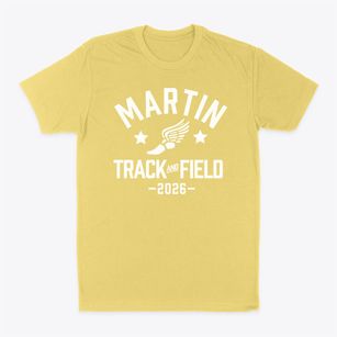 Martin De Porres School Track and Field Classic Dad T-Shirt