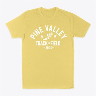 Pine Valley Elementary School Track and Field Classic Dad T-Shirt