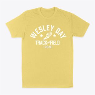 Wesley Day School Track and Field Classic Dad T-Shirt