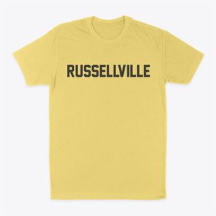 Russellville Arkansas Classic Block Classic Dad T-Shirt