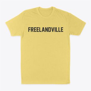 Freelandville Indiana Classic Block Classic Dad T-Shirt