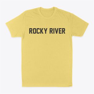 Rocky River Ohio Classic Block Classic Dad T-Shirt