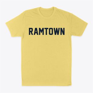 Ramtown New Jersey Classic Block Classic Dad T-Shirt