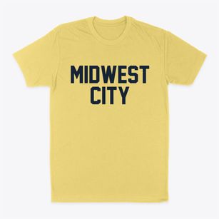 Midwest City Oklahoma Classic Block Classic Dad T-Shirt