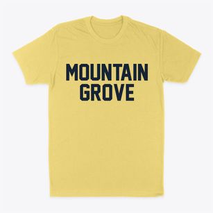 Mountain Grove Missouri Classic Block Classic Dad T-Shirt