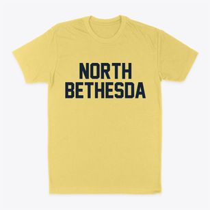 North Bethesda Maryland Classic Block Classic Dad T-Shirt