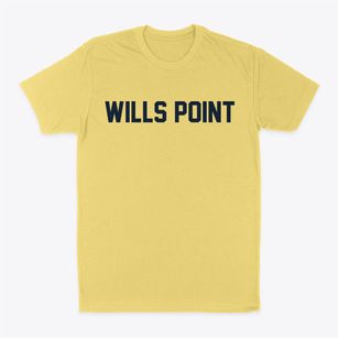 Wills Point Texas Classic Block Classic Dad T-Shirt