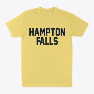 Hampton Falls New Hampshire Classic Block Classic Dad T-Shirt