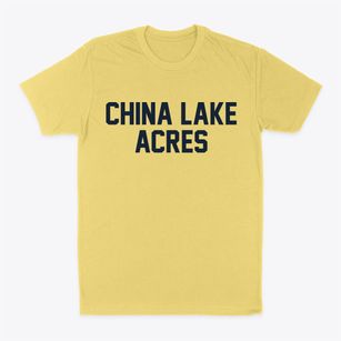 China Lake Acres California Classic Block Classic Dad T-Shirt