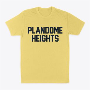 Plandome Heights New York Classic Block Classic Dad T-Shirt