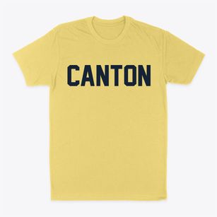 Canton Massachusetts Classic Block Classic Dad T-Shirt