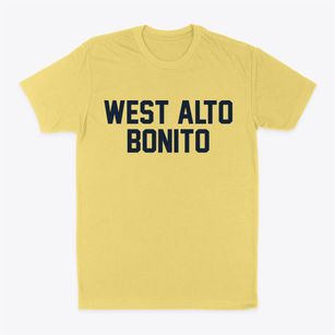 West Alto Bonito Texas Classic Block Classic Dad T-Shirt