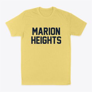 Marion Heights Pennsylvania Classic Block Classic Dad T-Shirt