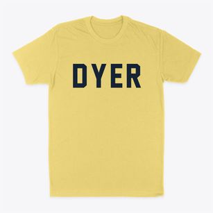 Dyer Indiana Classic Block Classic Dad T-Shirt
