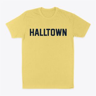 Halltown Missouri Classic Block Classic Dad T-Shirt